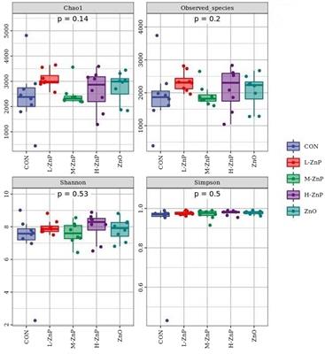 Early supplementation with zinc proteinate does not change rectal microbiota but increases growth performance by improving antioxidant capacity and plasma zinc concentration in preweaned dairy calves